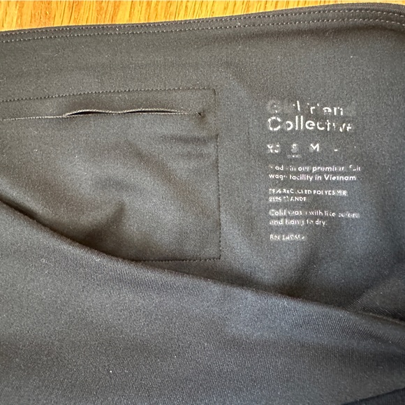 Girlfriend Collective Black Compressive High-Rise Legging Small 28.5" Inseam - Picture 5 of 7